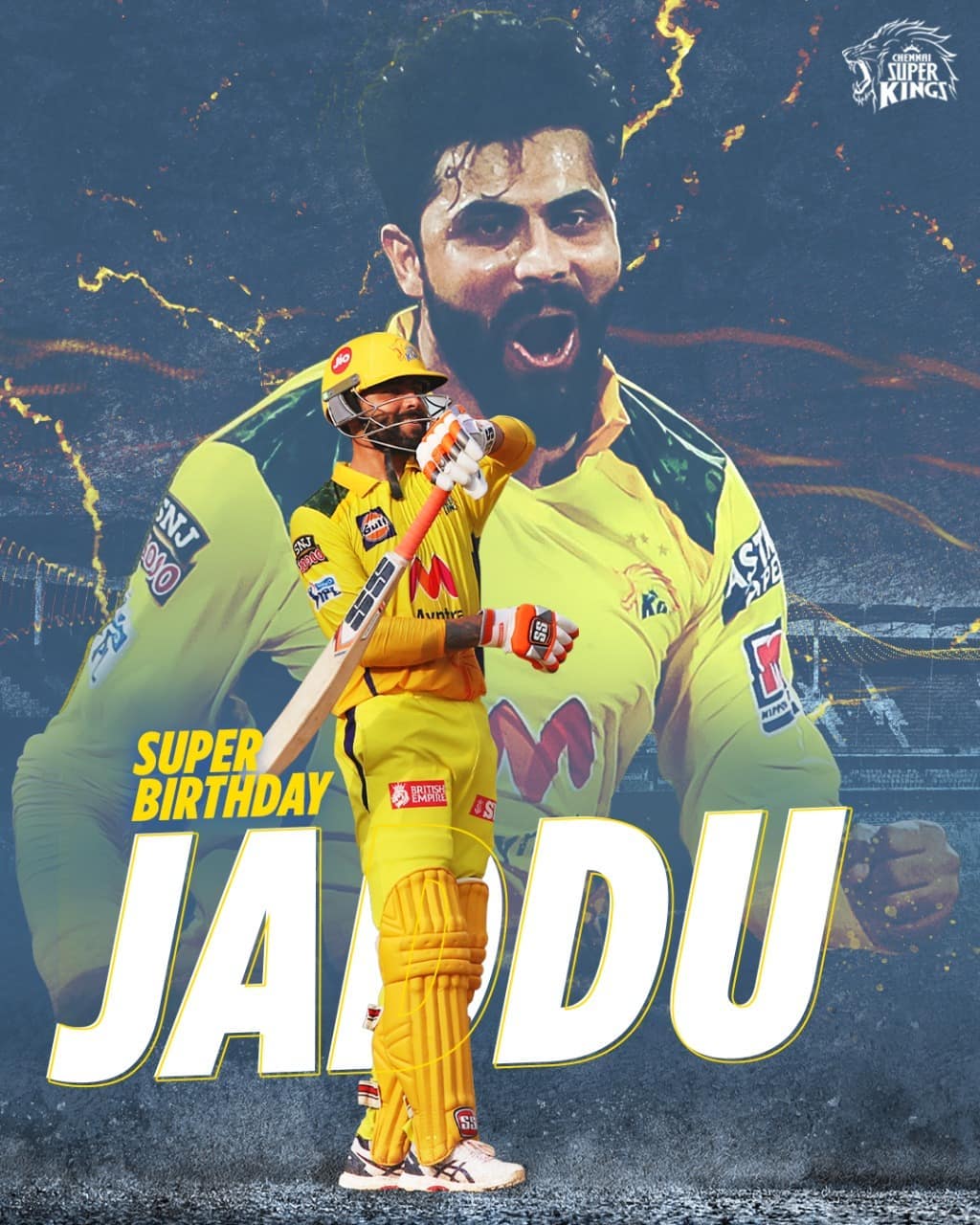 Happy birthday to you sir Ravindra Jadeja 