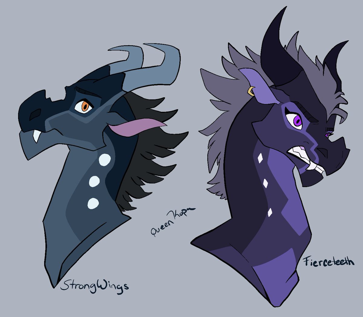 kopa04466183's tweet photo. Fierceteeth and strongwings design :3 in animated wings style 
#animatedwingsstyle #wingsoffire #wofart https://t.co/3yfxqk6L43