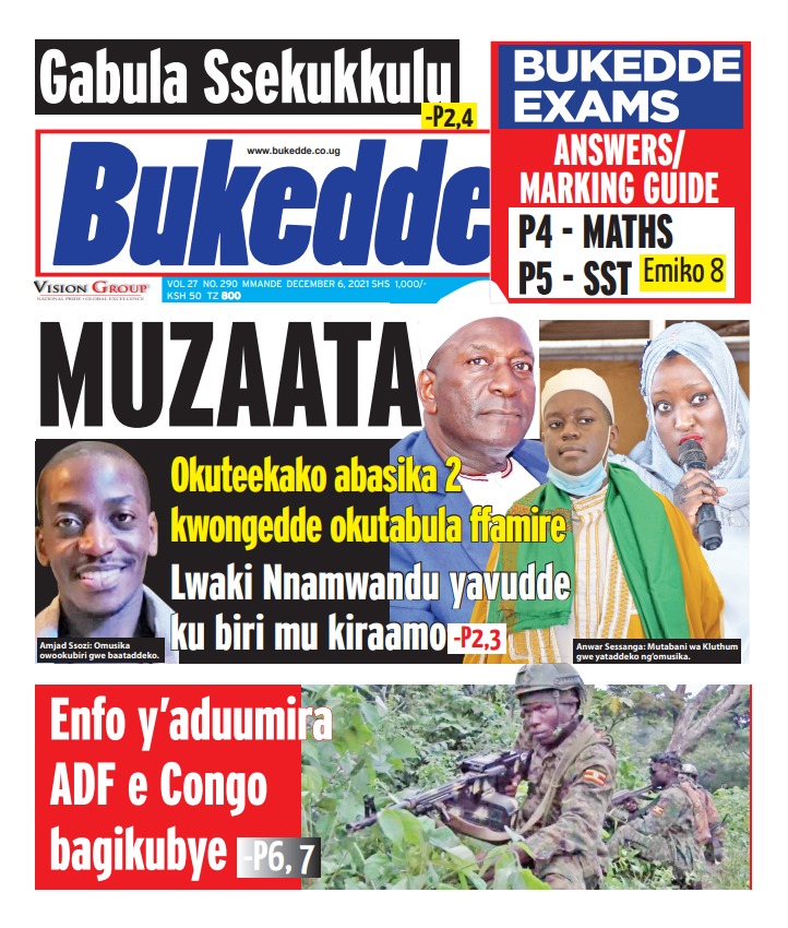 StuartYiga's tweet photo. Late #SheikhMuzaata's Parallel heirs installed, as New details of #ADFcaptives emerge. #MondayBukedde #MondayVision.
@StuartYiga @bukeddeonline @newvisionwire @UrbanTVUganda @tvwestUG @bukeddetv @BarbaraKaija @nyamadon @UgandaMediaCent @UPDFspokespersn https://t.co/hr9VeNCyDA