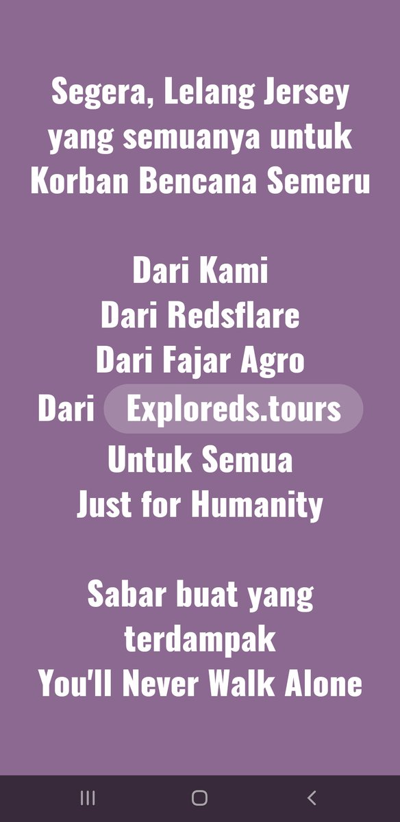 Bukan riya' atau apa, drpd jersey d stock menumpuk, harus disegeraken keluar,... wait