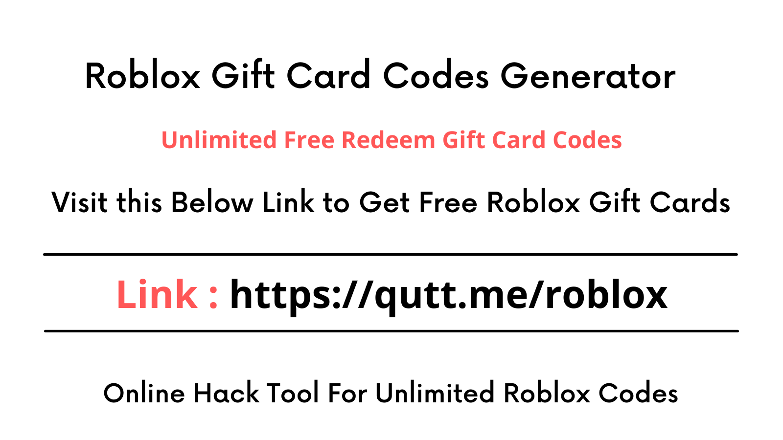 Roblox Free Gift Card Codes Generator  Without Human Verification -  Buyfreecoupons