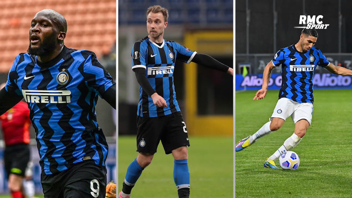 BTW Who scored the three #Inter goals against Roma are the replacement off Eriksen, Lukaku and Hakimi