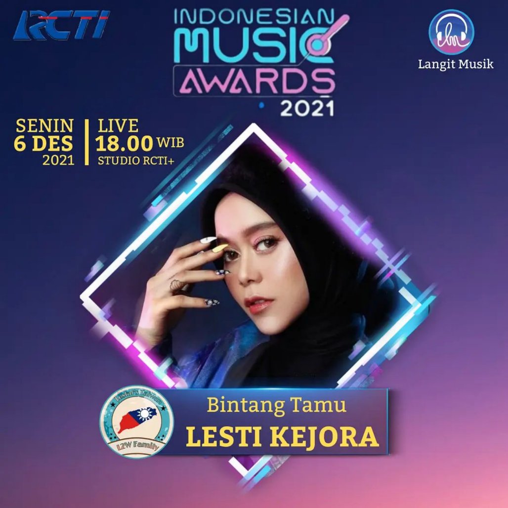 Aima918's tweet photo. Bismillah borong Piala lagi 🏆❤#LestyIMA2021
#leslar
@Lesti_Jenong_DA @RizkyBillar 

l2wFamilly🇮🇩🇹🇼 https://t.co/f3zwtr9V1P