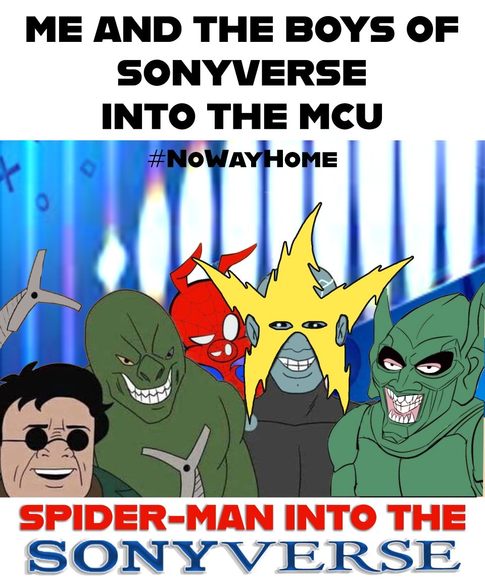 nrdrbcc's tweet photo. @heavyspoilers I know, I know
#SaveSpiderman
#SONYverse
#SpiderManCaptiveinSONYverse https://t.co/IkBySzjiKu