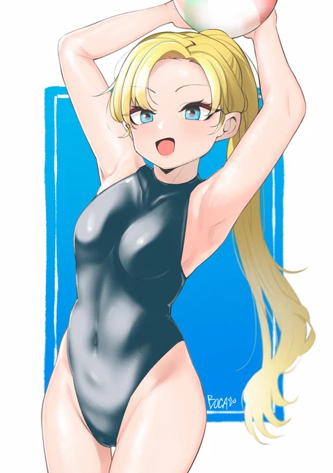 Catch! #オリジナル #水着 #ハイレグ https://t.co/AM8JssofJG 