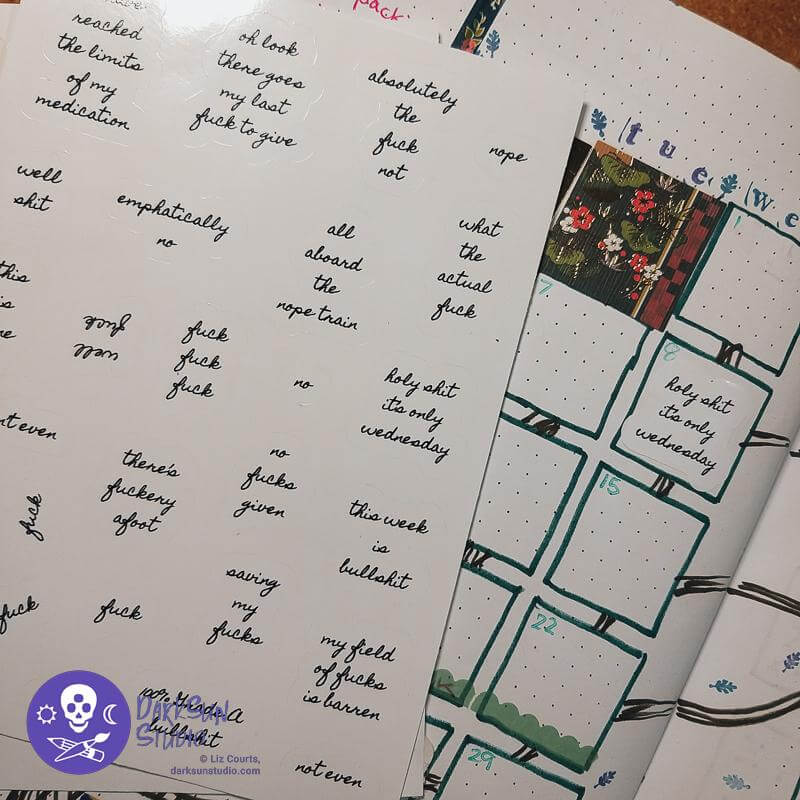 darksun_studio's tweet photo. *scribbles "Sticker Set: Swearsies #1" off her to-do list*
https://t.co/lI1HlDODVM https://t.co/TUO8AvsBxU