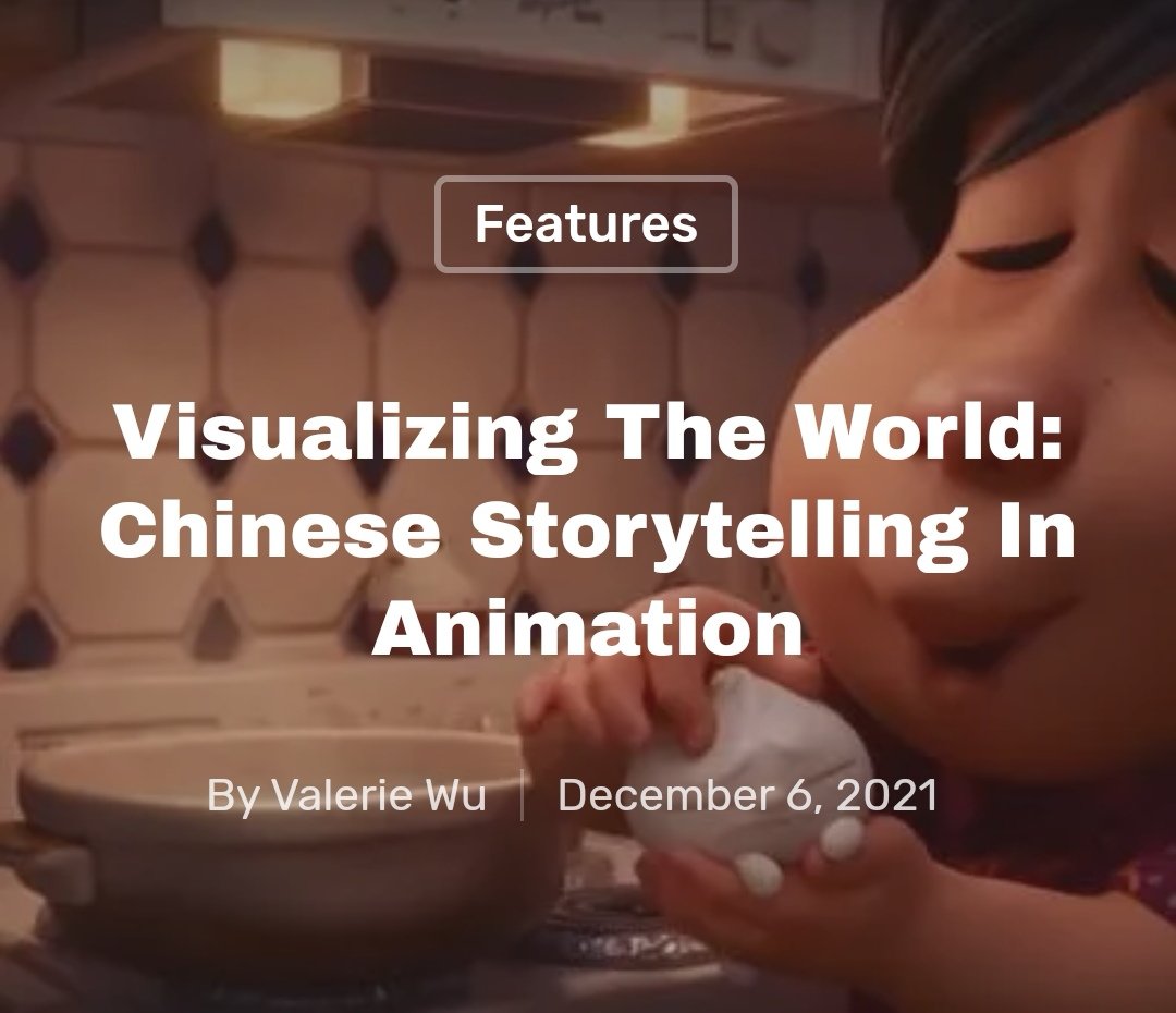USChinaToday's tweet photo. US-China Today editor Valerie Wu explored Chinese storytelling in animation. Link to article: https://t.co/ZWtzJqjP0t https://t.co/dP3T6QGejE