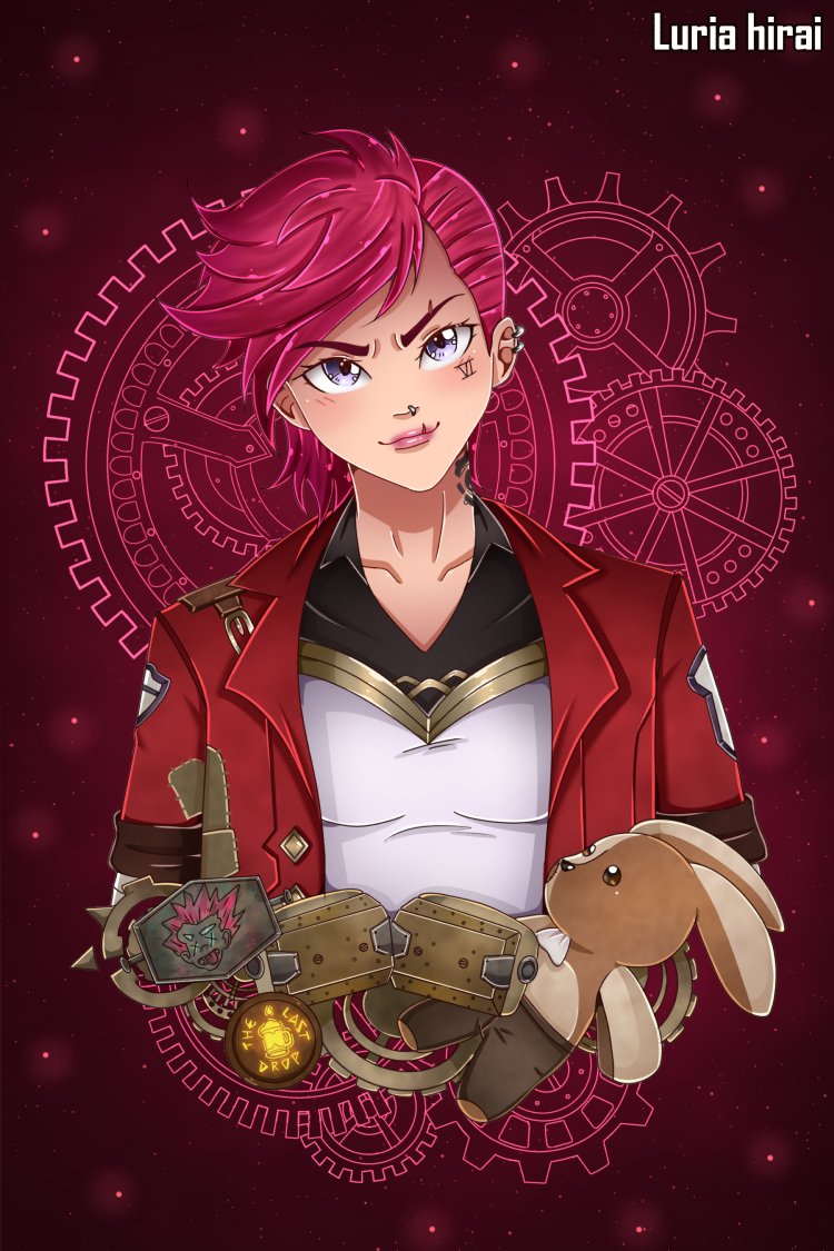 luriahirai's tweet photo. Arcane Vi! My first ever screen when login into league 💖
#arcanenetflix #arcane #arcanevi #League_of_Legends #LeagueOfLegendsFanArt #lolvi #lol #arcanefanart https://t.co/v9AHBojnAt