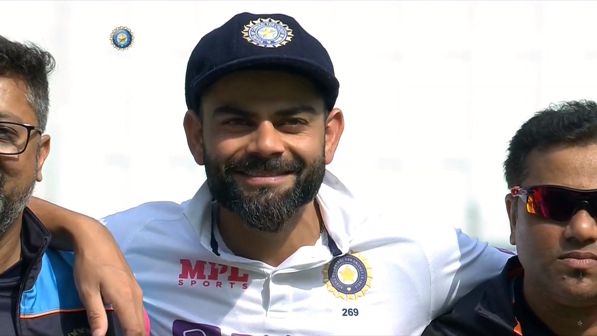 Congratulations Champs! Looking forward for many more victories. 💯🤗🥳
#TeamIndia #ViratKohli #INDvzNZ