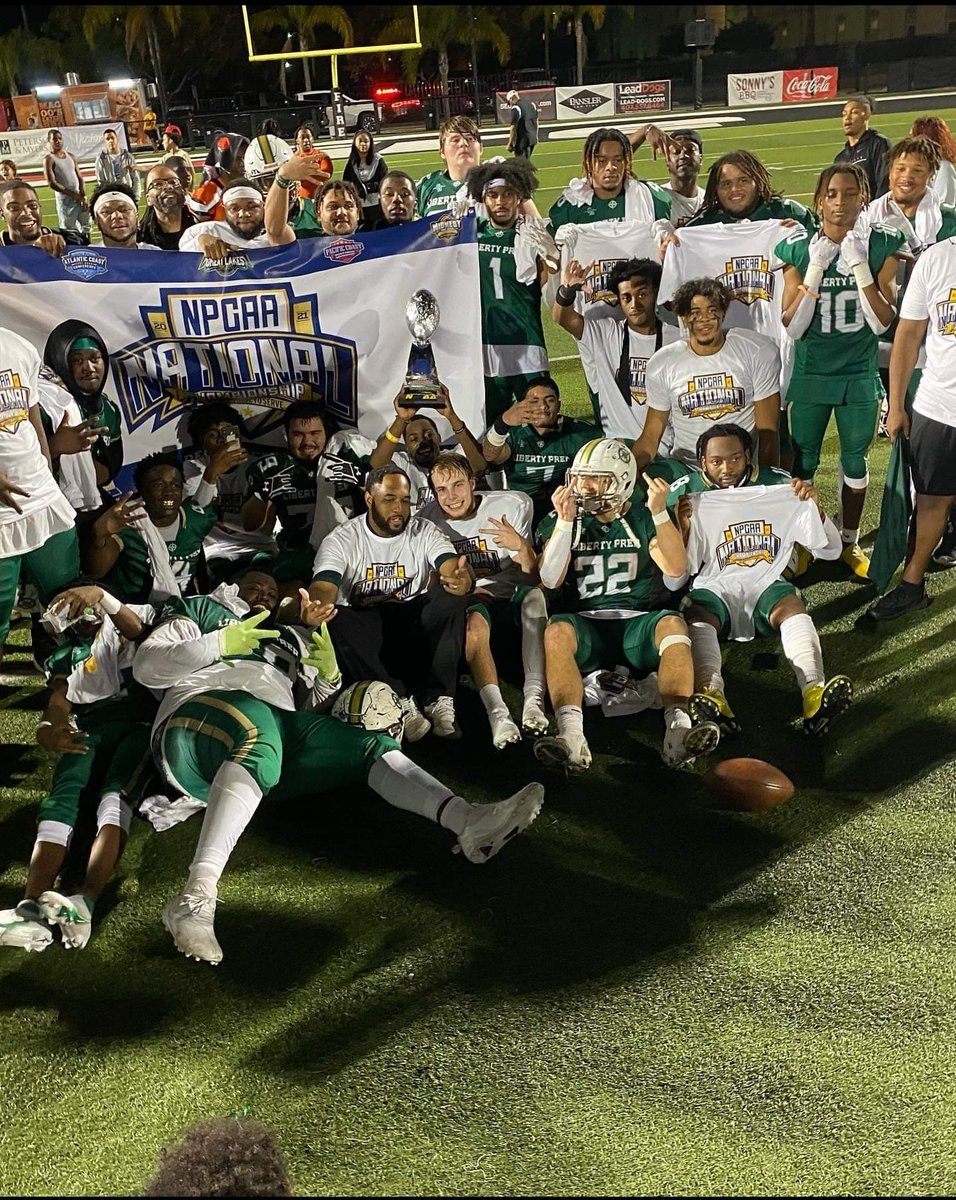 Tonight was a special night for our program, in our 1st year ever in the midst of all the adversity we faced this year we were able to reach the mountain top. National Champions..what a time to be alive