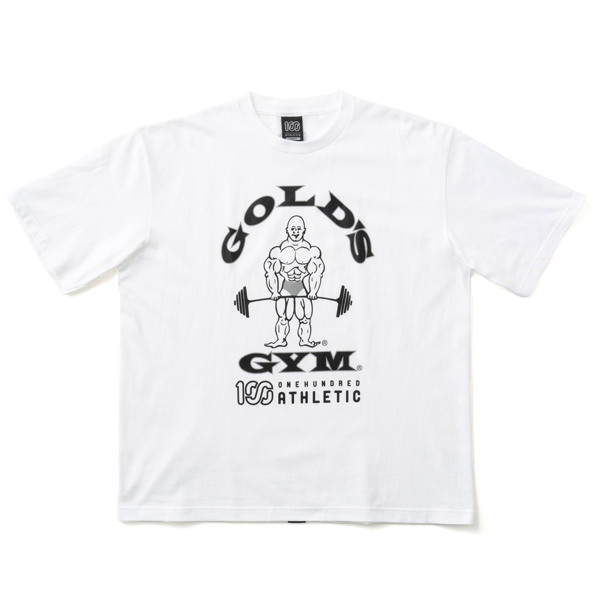 ゴールドジム　Tシャツ　ONE HUNDRED ATHLETIC c40cb31e7cc4e5609b42b4993e9466