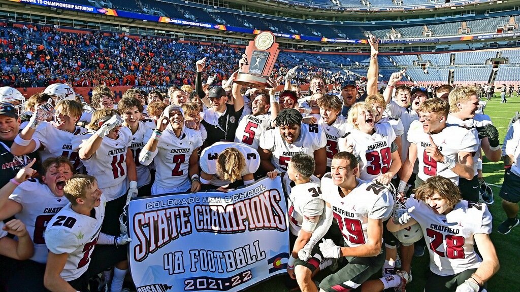 It's a dream come true to be able to say it...STATE CHAMPS! Could not have a better group of brothers to take this journey with 🙏🏽🏈 #uncommon <a href="/Chatfieldftball/">ChatfieldFootball</a> <a href="/CoachMcGat/">Bret McGatlin</a> <a href="/Wes_Kieschnick/">Weston Kieschnick</a> <a href="/15cadenlogan/">Caden Logan</a> <a href="/jake61529361/">jake</a> <a href="/McgrawRobinio/">robinio mcgraw</a> <a href="/CampbellPackeb1/">Campbell Packebush</a> <a href="/JacksonMccull14/">Jackson McCullough</a> <a href="/andre_haddad4/">Andre Haddad</a>