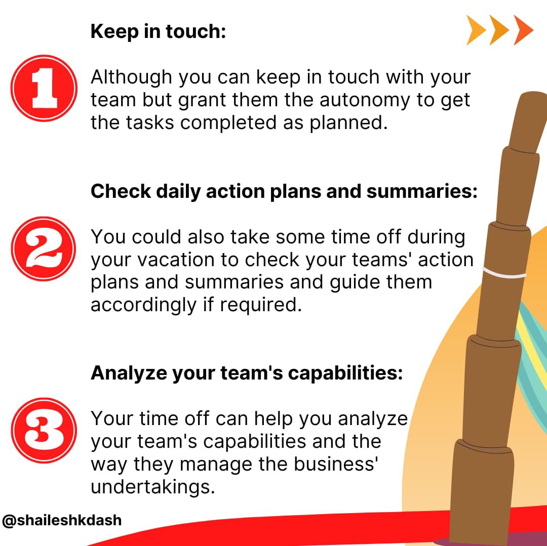 ShaileshDash's tweet photo. Swipe to check out some efficient tips to ensure work-life balance when taking time off as an entrepreneur!

#entrepreneur #entrepreneurship #tips #worklife #balance #timeoff #vacation #dubai #freedom2work #F2W #freelance2freedom #F2F #SKD https://t.co/UY5LKEyG6T