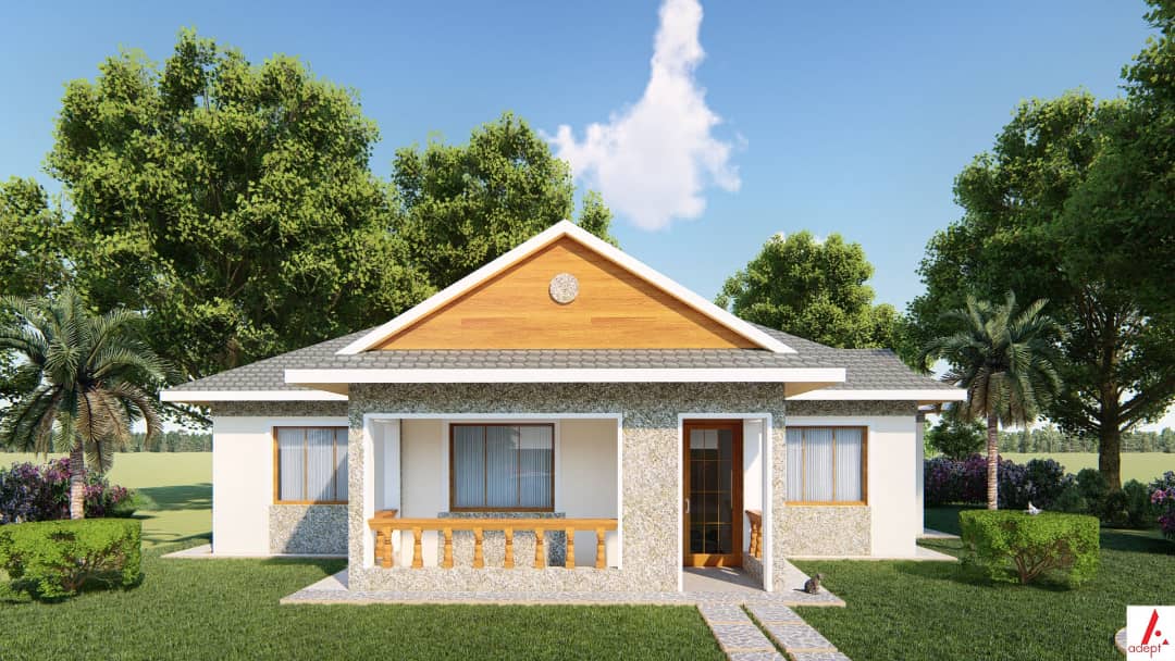 adept_c's tweet photo. Proposed 3 bdrm bungalow with a plinth area of 150sqM @ Murang'a 
#Visualization #Designandconstructionsupervision https://t.co/e3p4POBKED