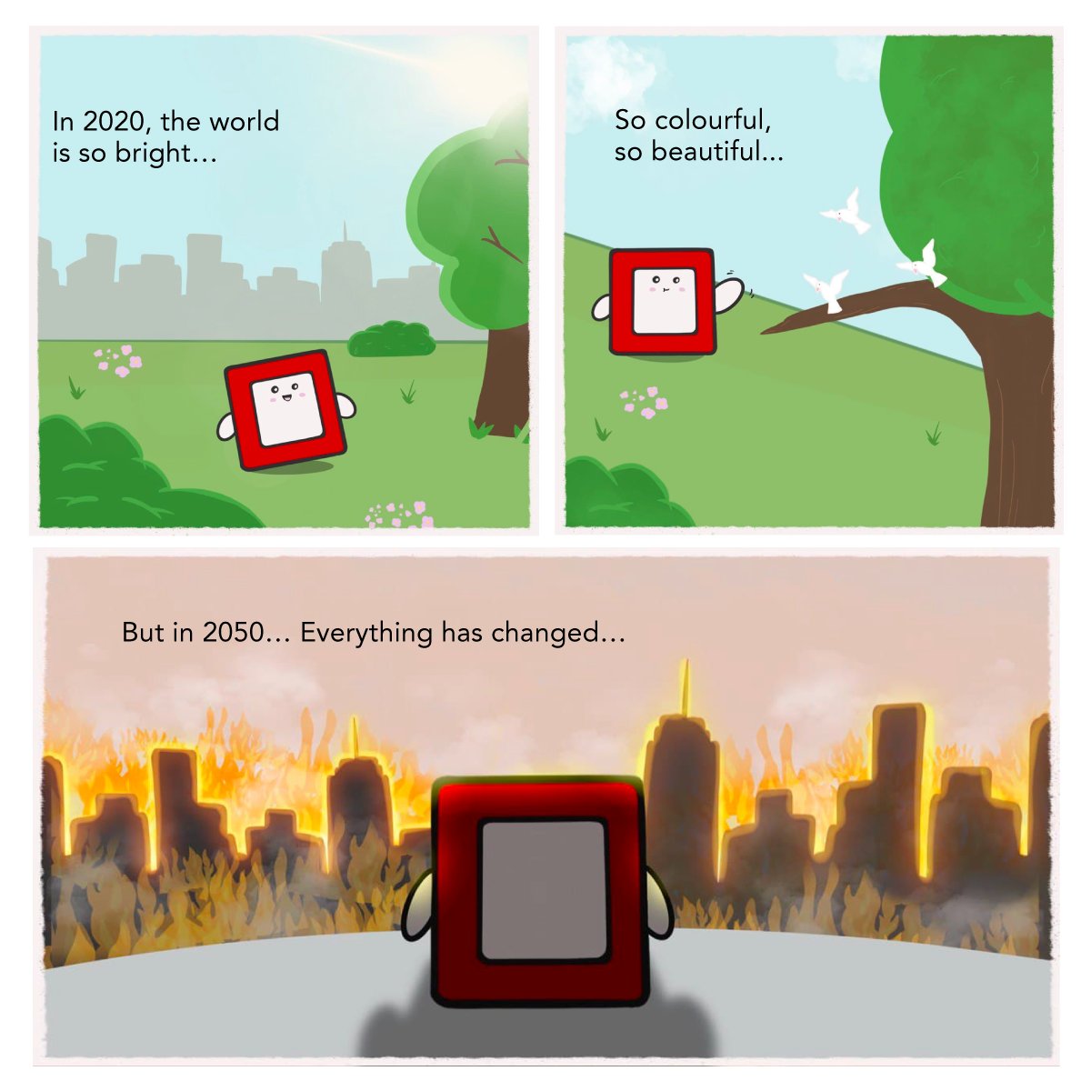 ACCAMalaysia's tweet photo. Presenting #ACCAZRO's first climate action webcomic series! Follow for more on Z-RO's journey. 3 more episodes to go!
Let's do our part to protect this beautiful planet that we call home 🌍.
#ACCAMY #ACCAMalaysia #MyGoZero #GoGreen #ZeroWaste #ACCAZRO #ClimateAction https://t.co/Hn9Fv3vqXd