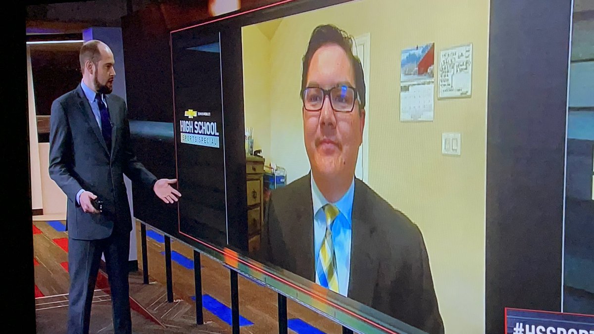 Another high school sports special in the books! Thanks <a href="/HSwfaa/">WFAA HS Sports</a> <a href="/TBWilliamson/">Taylor Williamson</a> and Paul Melton for having me on once again. Always a pleasure!