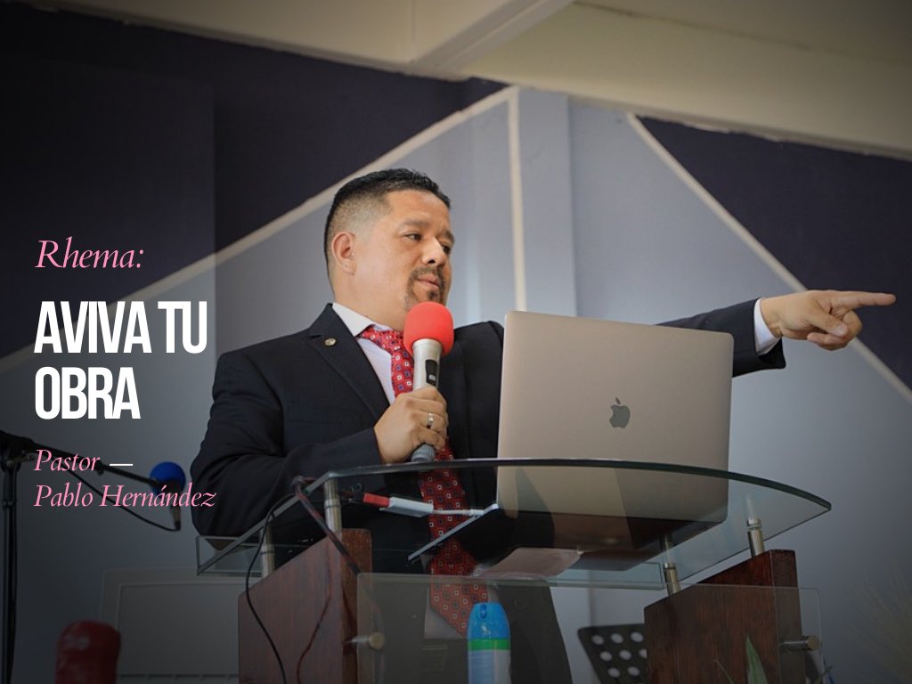 fuente_esp's tweet photo. #Rhema 2Ti 1:6  Por lo cual te recuerdo que avives el fuego del don de Dios que hay en ti…

Pastor Pablo Hernández 
#MinisteriosEbenezer #AñoDeLaRecuperación https://t.co/NLrrnno4d3