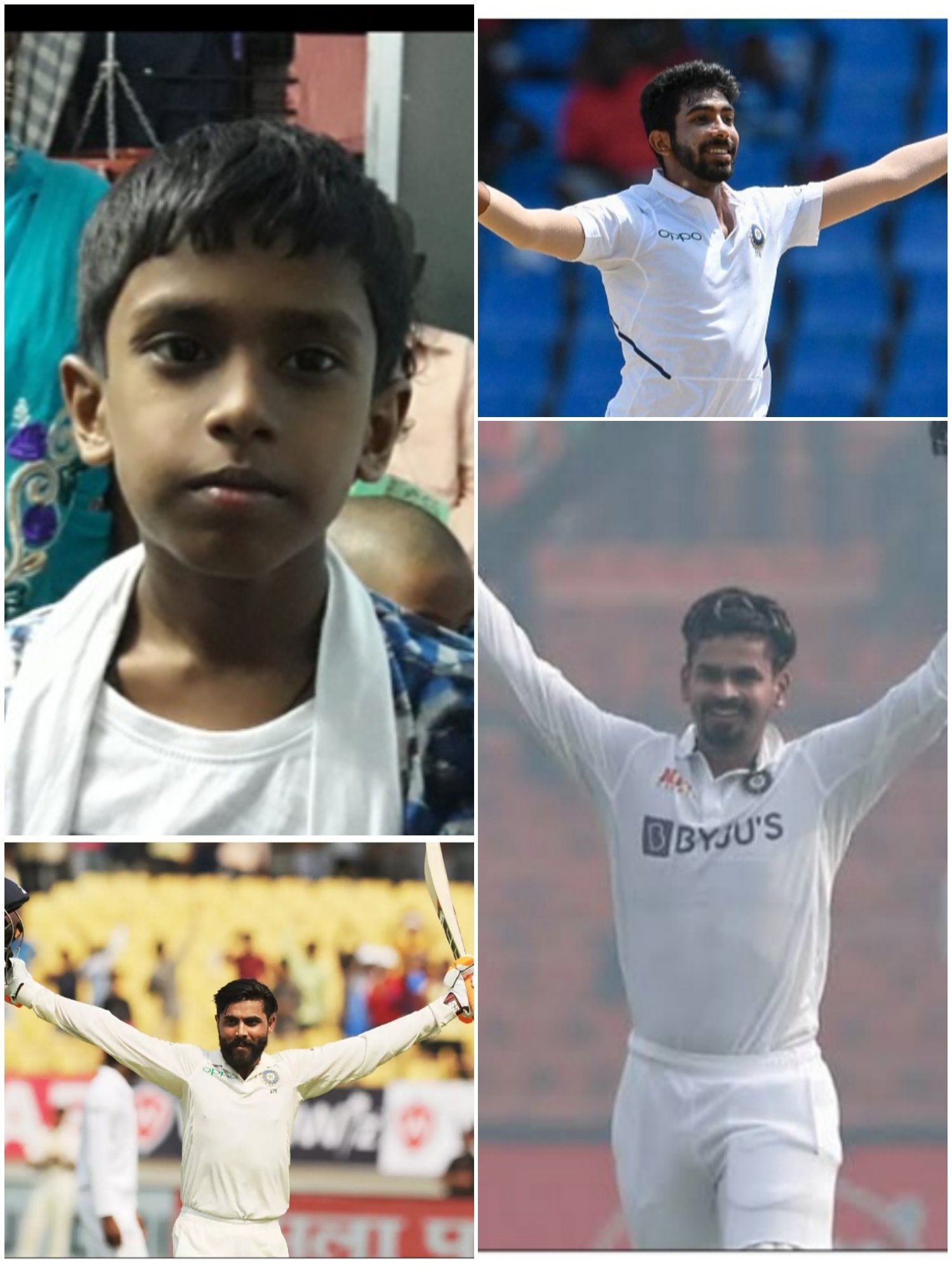  Happy birthday to me and Shreyas lyer Ravindra Jadeja jasprit bumrah 