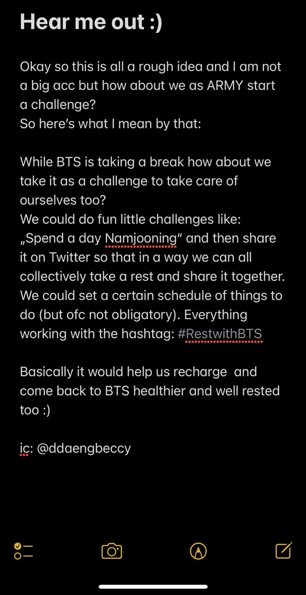 I got a great idea but I need y’all to help me out to realize it #RestwithBTS @BTS_twt #BTS #BTSSoFiStadium #BTSARMY #ARMY #PTD_ON_STAGE