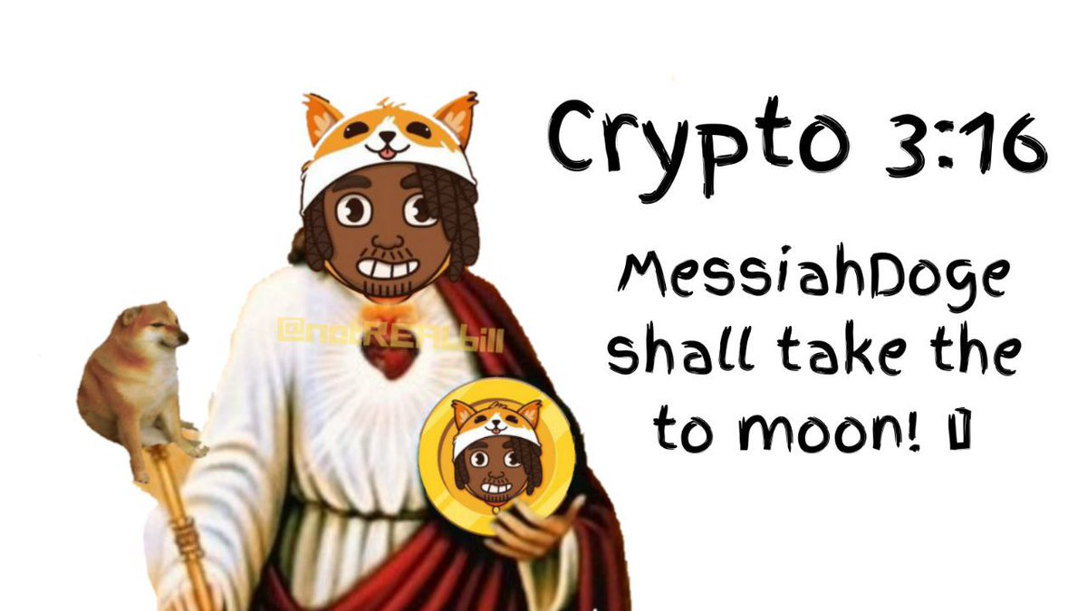 99cryptoFR's tweet photo. #Messdoge #MessiahDoge #Crypto #cryptocurrency #cryptomonnaie #gems #X100GEM @1goonrich @messiah_DOGE https://t.co/j3hby9Oj2H