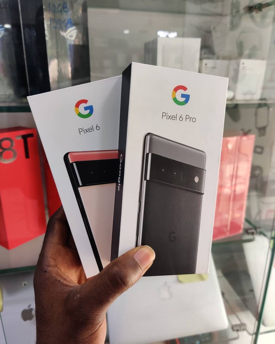 JollofGadgets's tweet photo. Brand New Google Pixel 6 @ N510,000
Google Pixel 6 Pro @ N775,000
To order
โ๏ธ/ whatsApp:
09037744286
08143450644
09039152762
08160803170
Pick up address:
๐๐ชSHOP: 5a SIMBIAT ABIOLA WAY ikeja lagos close to computer village
#shopwithjollof #jollofgadgets
#Yahoo #Damascus https://t.co/fabhHuvlfy