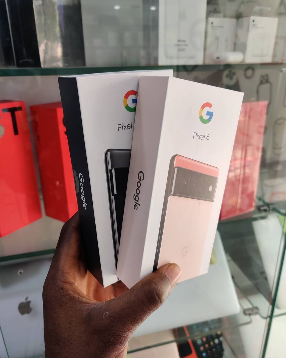 JollofGadgets's tweet photo. Brand New Google Pixel 6 @ N510,000
Google Pixel 6 Pro @ N775,000
To order
โ๏ธ/ whatsApp:
09037744286
08143450644
09039152762
08160803170
Pick up address:
๐๐ชSHOP: 5a SIMBIAT ABIOLA WAY ikeja lagos close to computer village
#shopwithjollof #jollofgadgets
#Yahoo #Damascus https://t.co/fabhHuvlfy