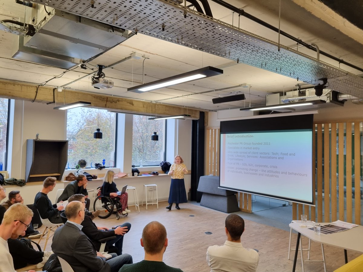 Rochester PR Group (@rochesterpr) on Twitter photo It was great to be part of Canute's intensive three-day programme on location in London designed to help Danish tech companies scale abroad. Here is our <a href="/JoannaDodd/">JoannaDoddPR</a> presenting on how to implement a successful PR & marketing campaign in the UK. #scaleup #marketentry #fdi It was great to be part of Canute's intensive three-day programme on location in London designed to help Danish tech companies scale abroad. Here is our <a href="/JoannaDodd/">JoannaDoddPR</a> presenting on how to implement a successful PR & marketing campaign in the UK. #scaleup #marketentry #fdi