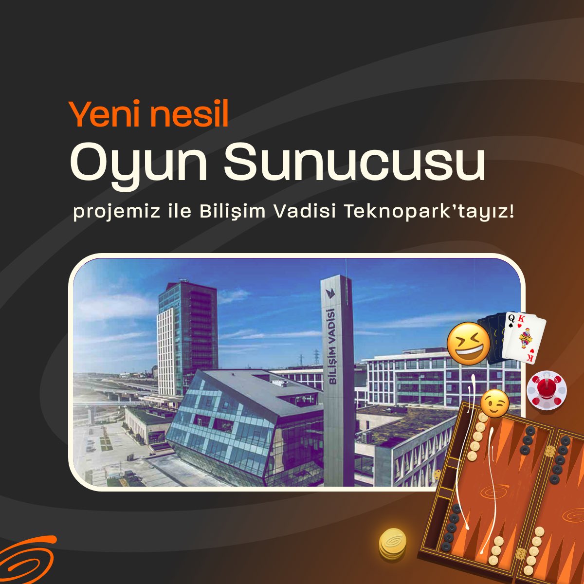 ganygamescom's tweet photo. Yeni nesil Oyun Sunucusu projemiz ile Bilişim Vadisi Teknopark’tayız!

Üzerinde çalıştığımız Ar-Ge projemiz, Bilişim Vadisi Teknopark (Gebze) tarafından kabul edildi.

Sadece oyun geliştirerek değil, oyun sektörüne teknoloji geliştirerek de hizmet vermeye devam edeceğiz. https://t.co/jEVU3Vl1wP