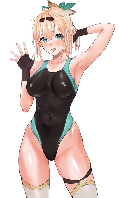 水泳が得意らしいのでkzmirhさんを描きました 