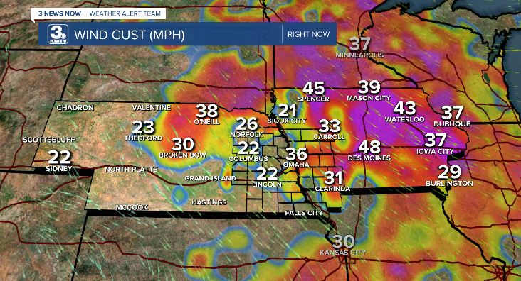 CaitlinCOnTV's tweet image. COLD and WINDY this Monday morning! You won't want to forget your coat on the way out the door!🥶