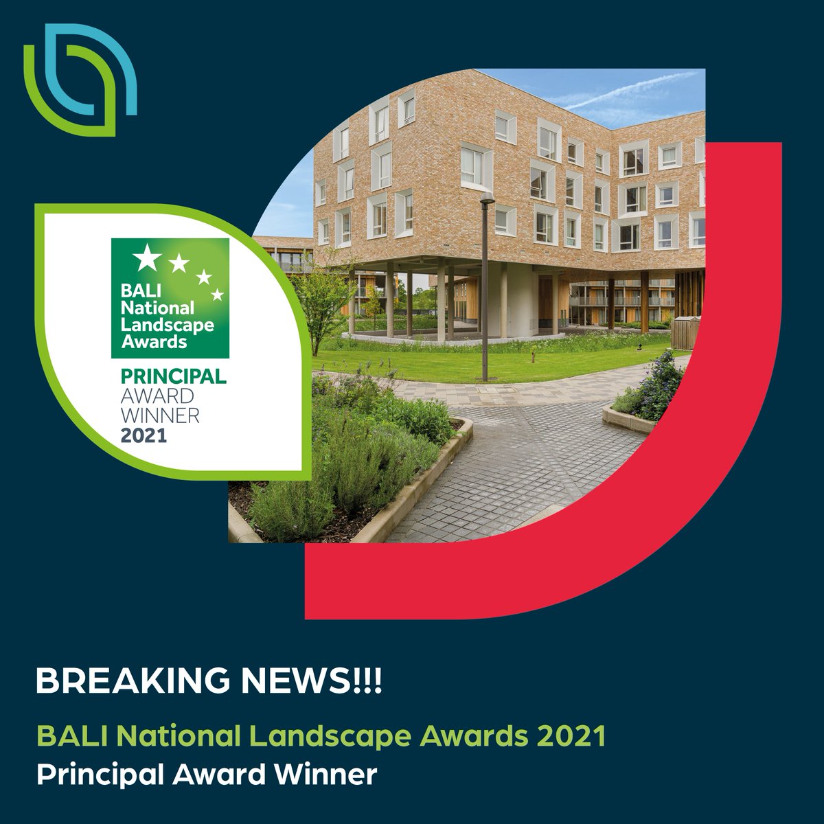 We are the Principal Winner of the BALI National Landscape Award 2021 in the Grounds Maintenance category.

Well done to our team involved in this project for all of their hard work.

Congratulations to all winners and finalists

Thank <a href="/BALI/">bali</a> for another fantastic ceremony!