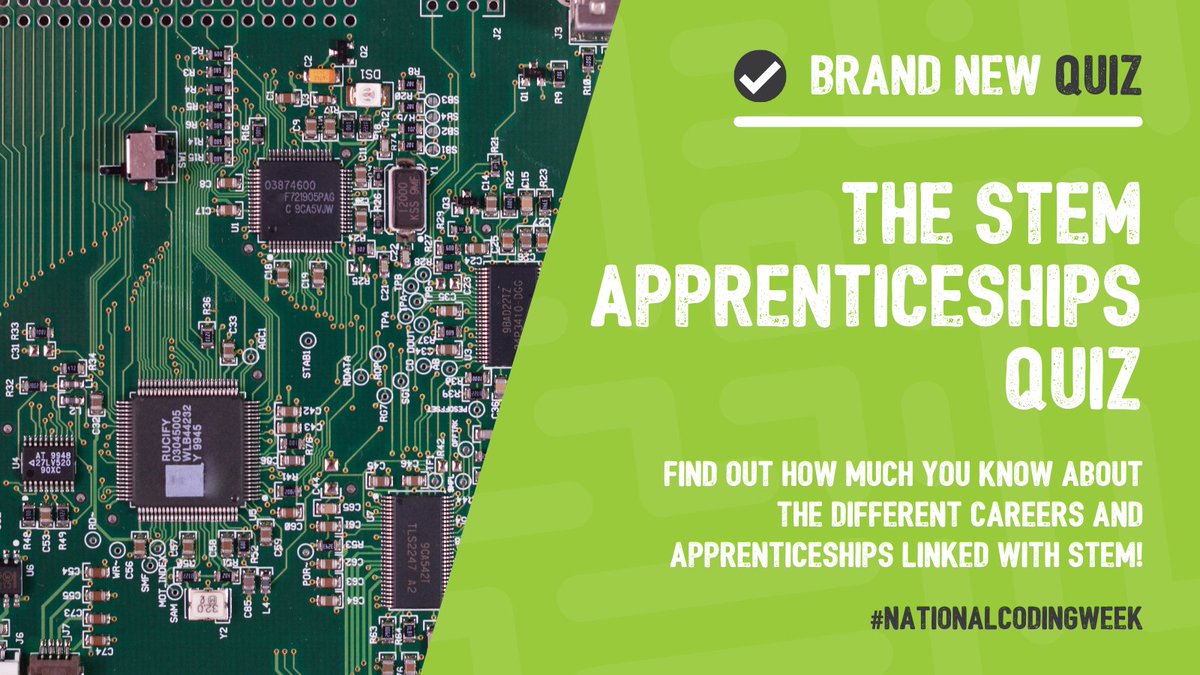 AmazingAppsUK's tweet photo. The STEM Apprenticeship Quiz is a brand-new resource to help engage your students with careers in #STEM in a fun &amp; informative way!

The 10 questions will find out how much you know about the different careers &amp; #apprenticeships linked with STEM: https://t.co/p7MKqVgYxB https://t.co/rwgYMNy4uy