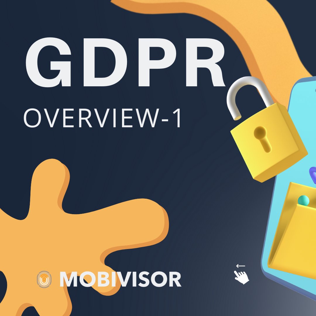 mobivisor's tweet photo. 1- Here is the second part of our #GDPR overview! What does Data Collection mean and how can the data be processed and stored according to the GDPR regulations? Find our short but precise answers here and stay tuned for the continuation! 

#MDM #EMM #MobiVisor #data #security https://t.co/5NVp0QtPRN