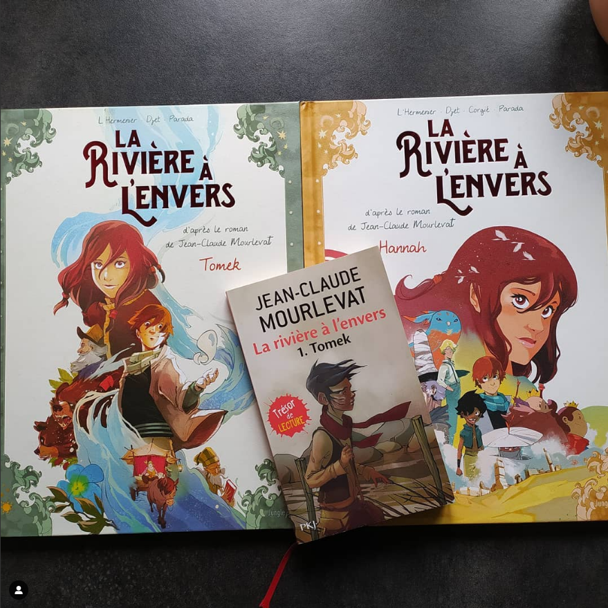 aedelinwip's tweet photo. 5. La Rivière à l'Envers, que ce soit sous sa forme de BD ou de romans !
J'adore l'univers, les personnages, et vraiment je ne m'en lasse pas. https://t.co/GGa5KVa1bQ