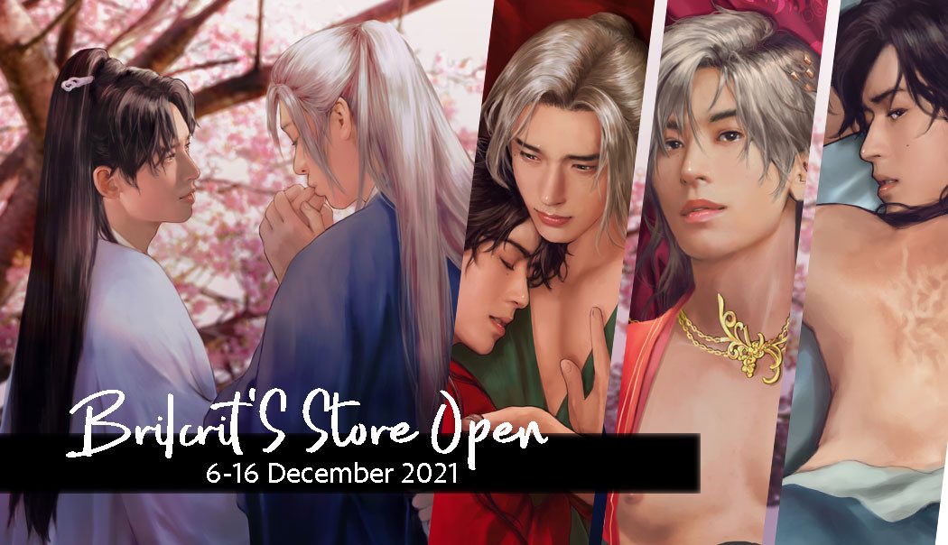 (1/3)
Brilcrist's store for Word of Honor fanartbook and merch is finally up!

brilcrist.com

💙❤️💙❤️
🔘Store open from 6 - 16 December. 
🔘Ship world wide.
🔘Please read TnC before ordering
🔘if u have question, DM me or email to: brilcrist.sales@gmail.com