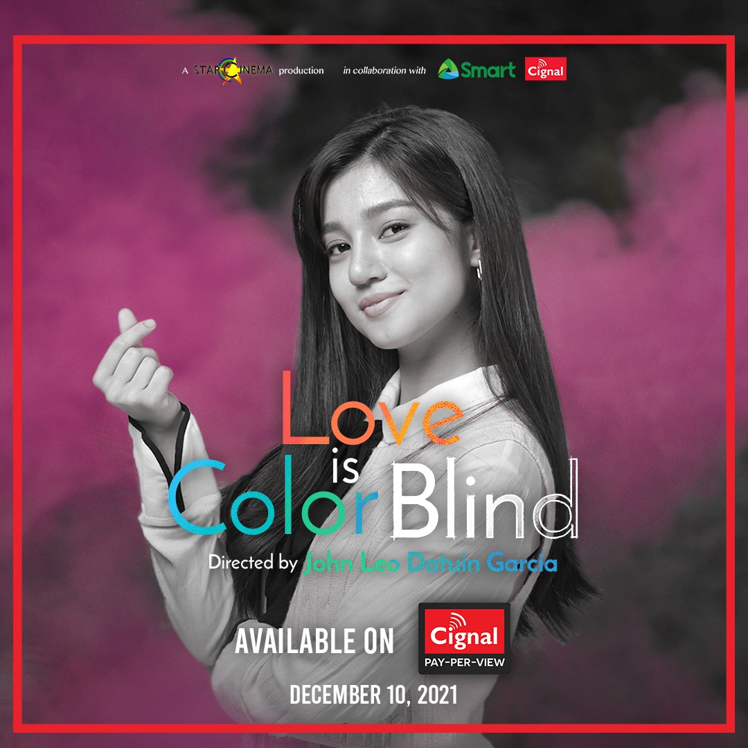 Is her love enough to fill his world with color? Meet <a href="/bellemariano02/">Belle Mariano</a> as the bubbly Cara in #LoveIsColorBlind, available via Cignal Pay-Per-View starting December 10, 2021! #HelloCaraAndIno #DonBelle