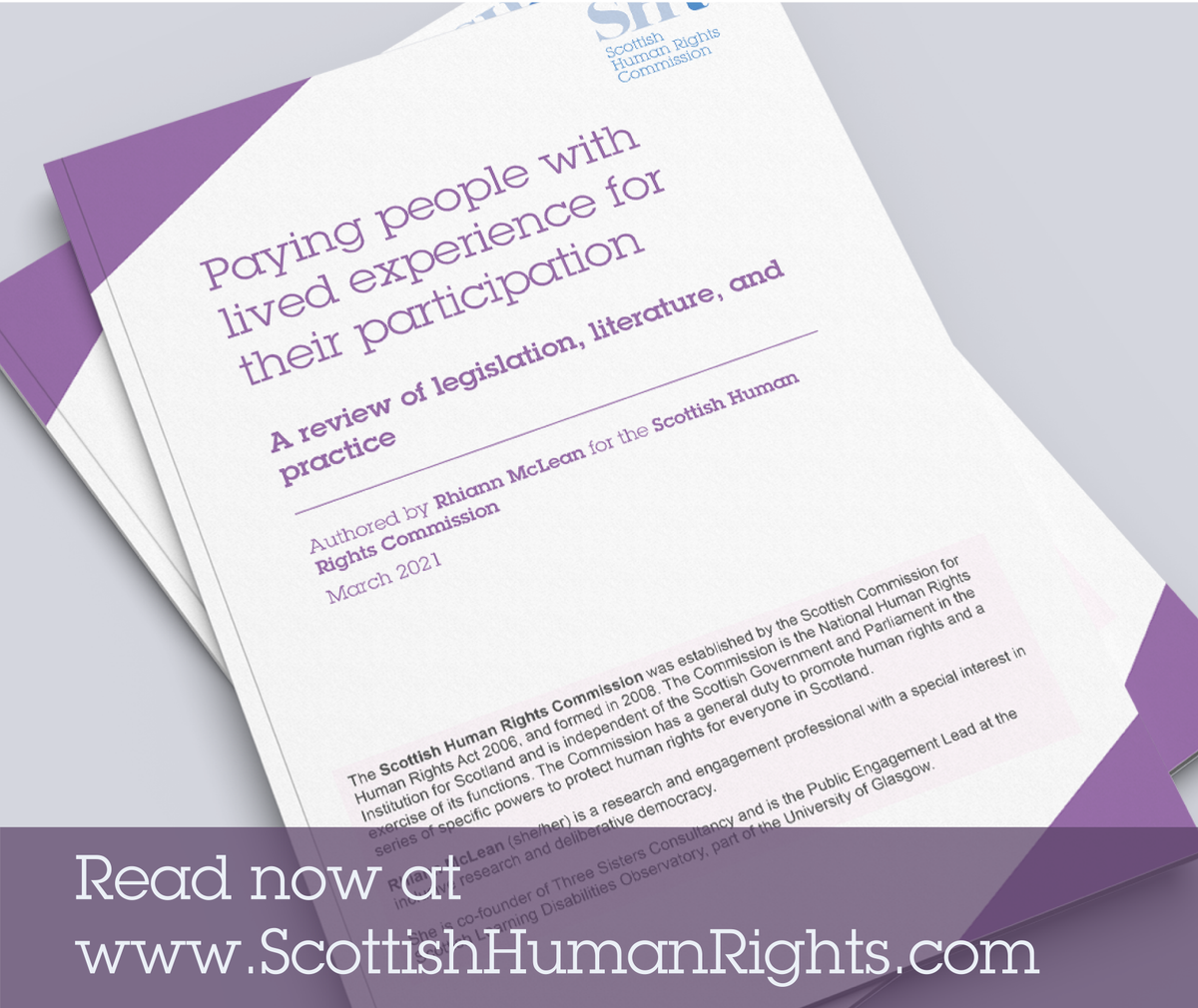 ScotHumanRights's tweet image. We’ve been looking at the benefits and challenges of paying people with lived experience for their #participation. This is important for us, and we know others are looking into this too. 
 
Today we’re pleased to publish new research exploring this: scottishhumanrights.com/media/2251/pai…

2/6