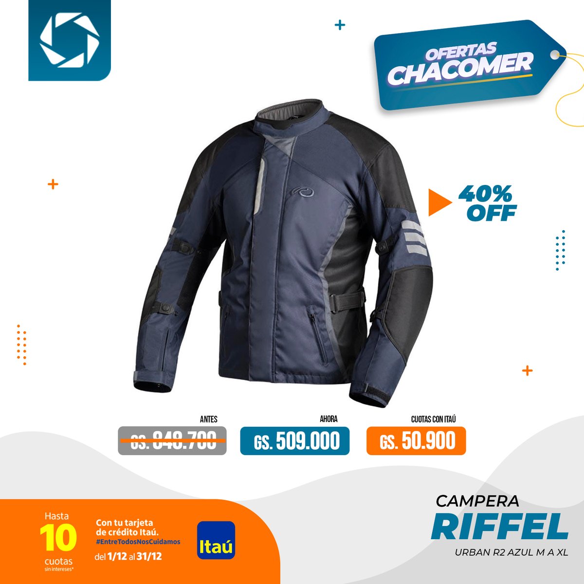 chacomer's tweet photo. Cuando tenés el equipamiento perfecto da gusto manejar. Para conocer más productos ingresá a https://t.co/YyVgKxeTme o escribile a nuestros asesores al https://t.co/9vEHPT7jnU. #Probiker #Riffel #bota #calzado #campera #pantalón #indumentaria https://t.co/HAgRYqzn4q