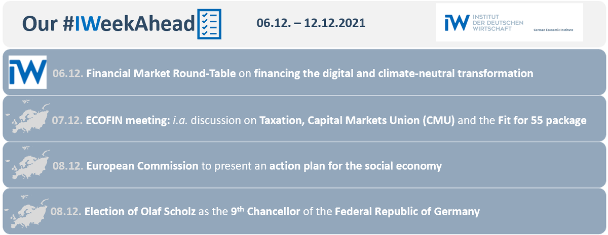 iw_institute's tweet photo. πFollowing last week's engaging discussion on the Stability and Growth Pact #SGP, in this #IWeekAhead i.a. we look at our 28th Financial Markets Roundtable together w/ @boersenzeitung and @dekabankβοΈ https://t.co/lqoQsQMvk5