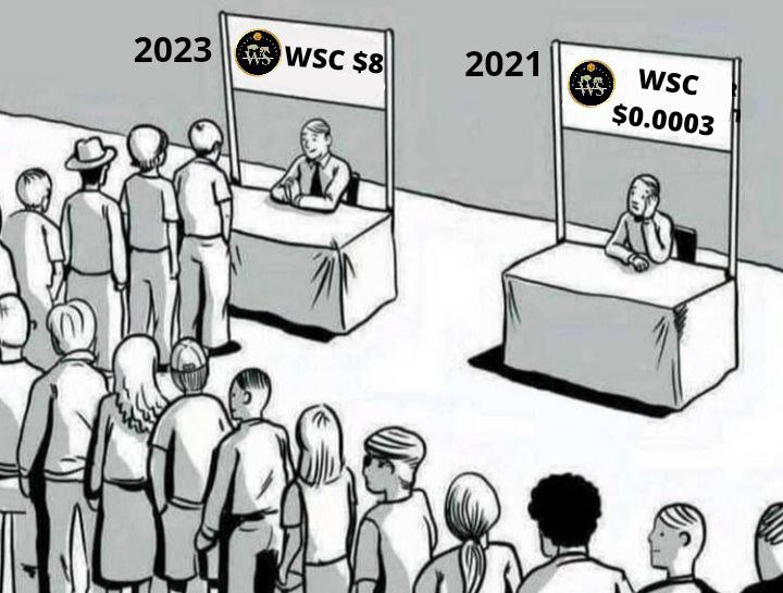 WSecrets_WSC's tweet photo. $WSC Meme Monday #03

✅ Tweet your WSCmeme to this post. with #WealthSecrets
✅Retweet and like this post. 
✅The most liked and RTed Memes become our top5  WSC Meme for the week. 
✅Winners will share in $50 worth of $WSC .

Start - 6th Dec
End - 7th @12noonUTC

LETS GOOOO🚀🚀 https://t.co/DJZmVPTpKO