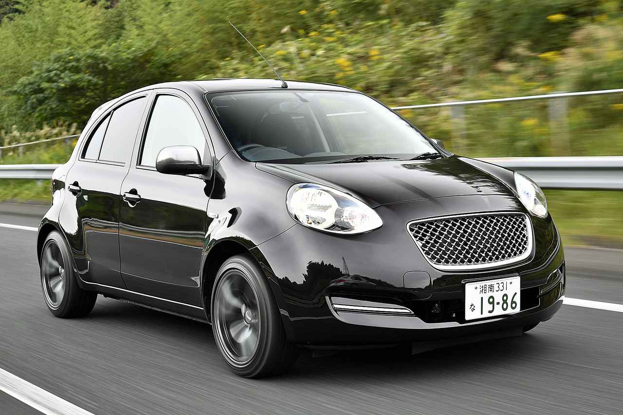 迷車 珍車紹介bot 休止中 日産 マーチ ボレロ A30 オーテックジャパンの創立30周年となる16年 ボレロをベースに突如送り出されたホットハッチ 専用のブリスターフェンダーが異彩を放つが エンジンもノート Nismosと同型の1 6lna 限定30台が350万