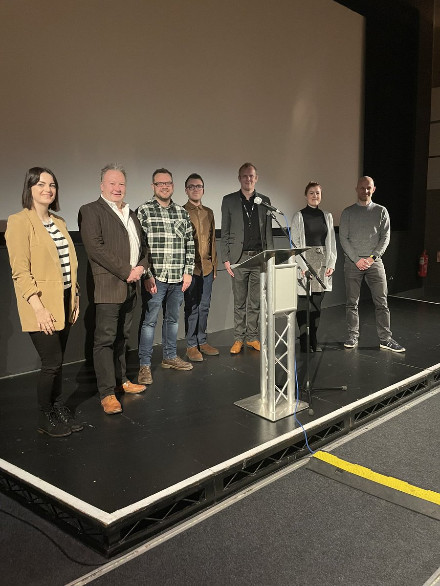 JilltyWhite's tweet photo. And on the 6th day of our #aDDDvent calendar it’s a day of #collaboration Good to be part of @SeeitBeit_Sheff #BiGChallenge Awards with #3DConnect members @unLTDbusiness @steelcitym and @HarveyMortonIT Fab event hosted by another member @markdfarnsworth @showroomcinema #teamwork https://t.co/3iQxiWOxTB