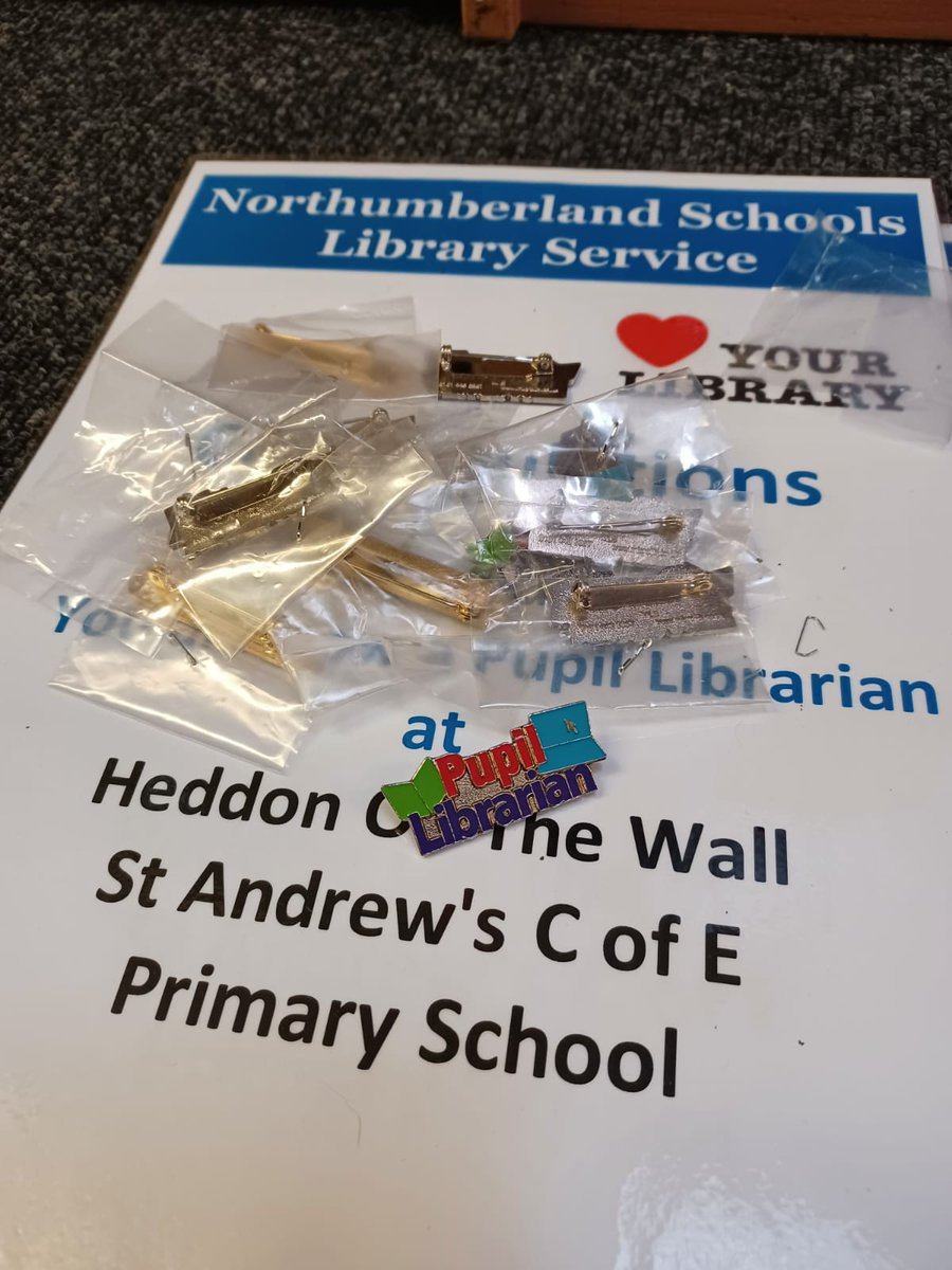 NlandSLS's tweet photo. We've been training up a new cohort of Pupil Librarian's recently @HeddonSchool. They now know how to find books and put them back in the correct places. How good is that! Get in touch if you'd like #TeamSLS to visit your school. #libraries #schools #readingisfun https://t.co/jwSs5cFvqM