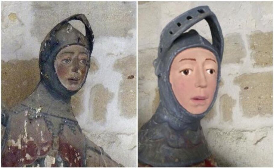 per un esame sto facendo delle ricerche riguardo ai restauri finiti male e giuro su dio non riesco a smettere di ridere da quanto è tragico