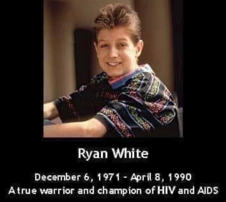 Happy Birthday Ryan White. Today marks your 50th birthday.  