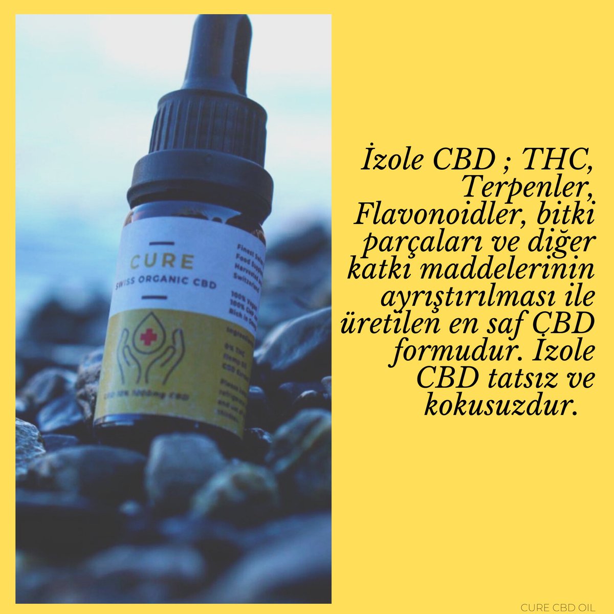 Cure CBD yağı izole cbd yağıdır. Türkiye içi aynı gün kargo imkanı ile hemen sipariş verebilirsiniz. 

 #günaydın #AltınKelebek #sigarazammı