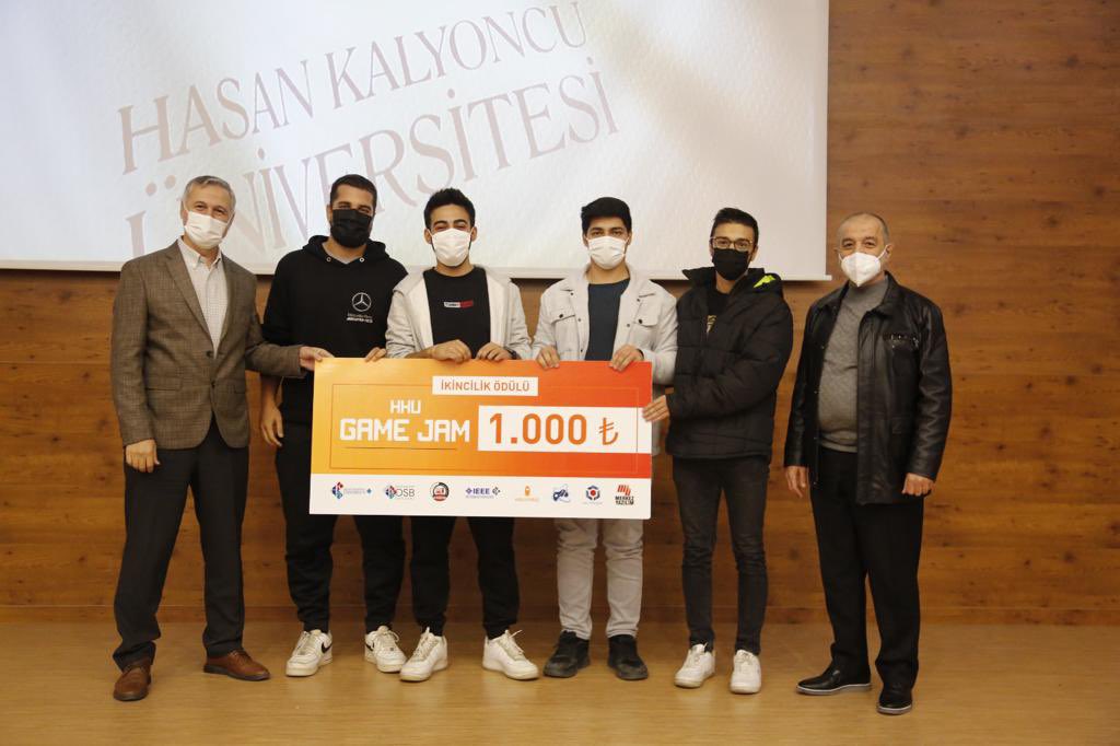 hkunv's tweet photo. Genç yazılımcıların 13 oyun geliştirdiği 48 saat süren HKÜ Game Jam’in Ödül Töreninde, ilk üçe giren oyun grupları ödüllerine kavuştu.

Haberin detayları için: ⏬ 
https://t.co/PLNwTaU5Zm https://t.co/443qCQ7bKQ