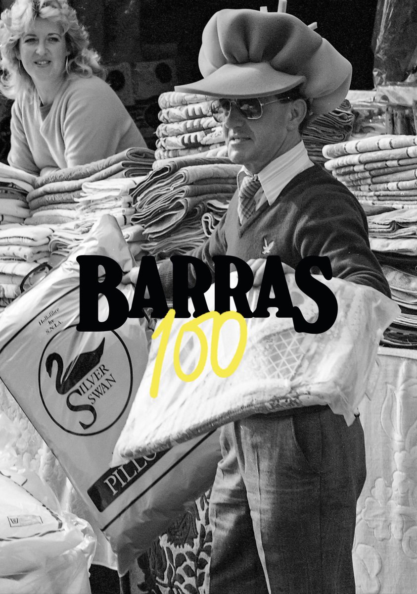 barras100fest's tweet photo. All are welcome this Saturday at the Barras100 showcase event! Sword swallower, strong man, unbreakable plates and towel stalls are all recreated by young people from @StMungosAcademy. @GlasgowHeritage @TrustCultural  @CreativeScots @barrasmarket  @stmungo_library https://t.co/61JFN4QrxN