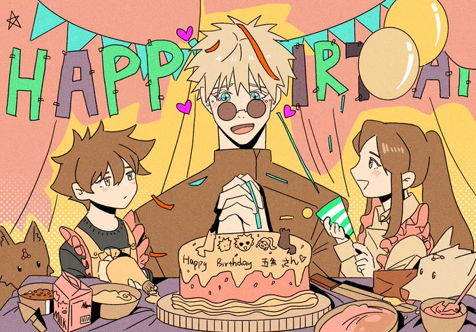 Happy Birthday,Happy Everyday🎂🎉💕
お誕生日おめでとう。Gojo Satoru💙 