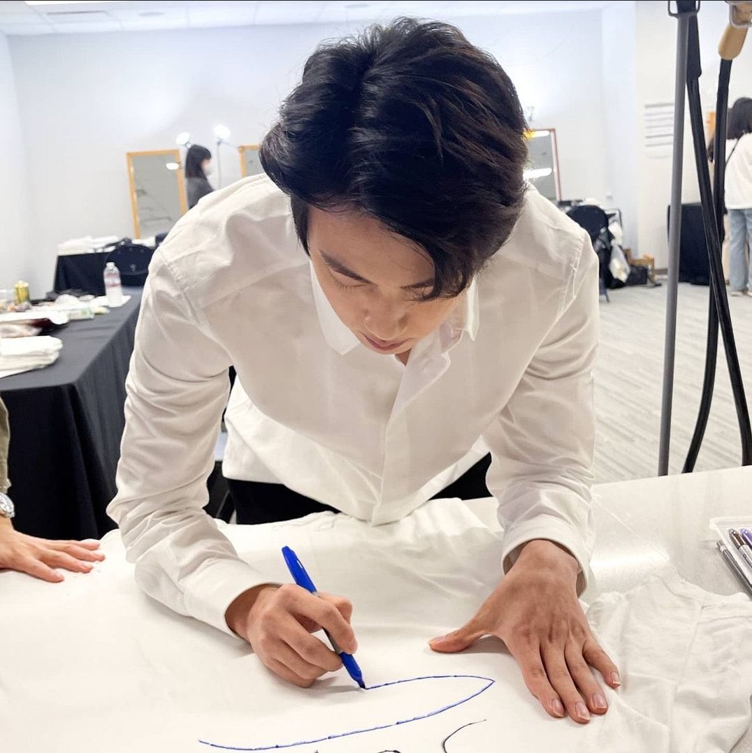 pdtaejin's tweet photo. im not your strongest soldier https://t.co/uPR3M6Jwcy